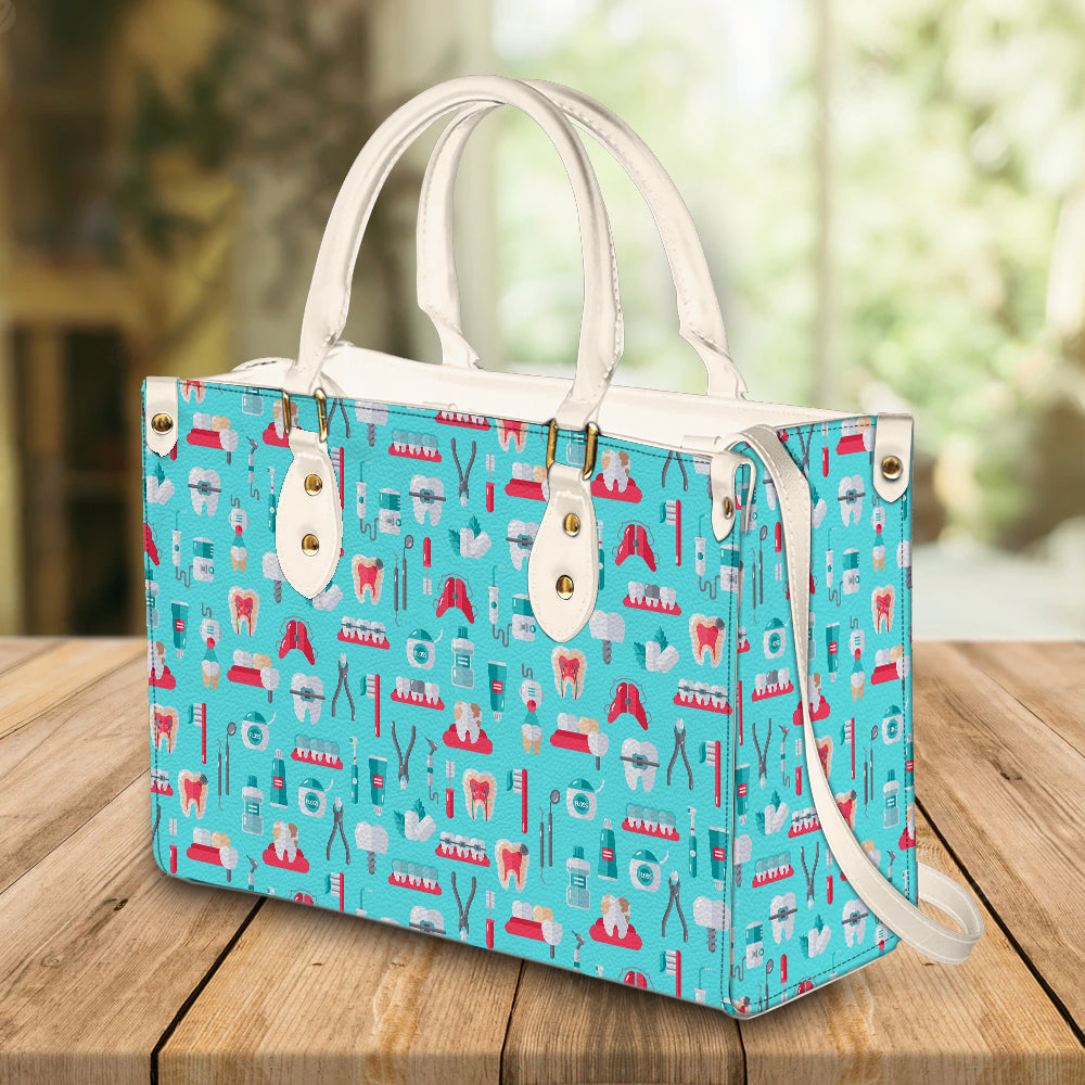 litzzy Personalized Dentist Purse Leather Bag Handbag For Women leather bag   