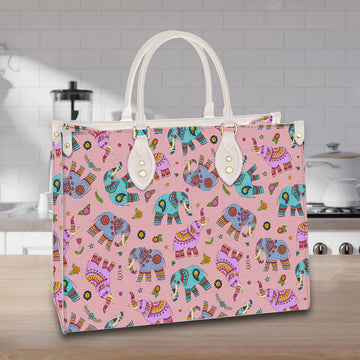 litzzy Personalized Elephant Purse Leather Bag Handbag For Women leather bag   