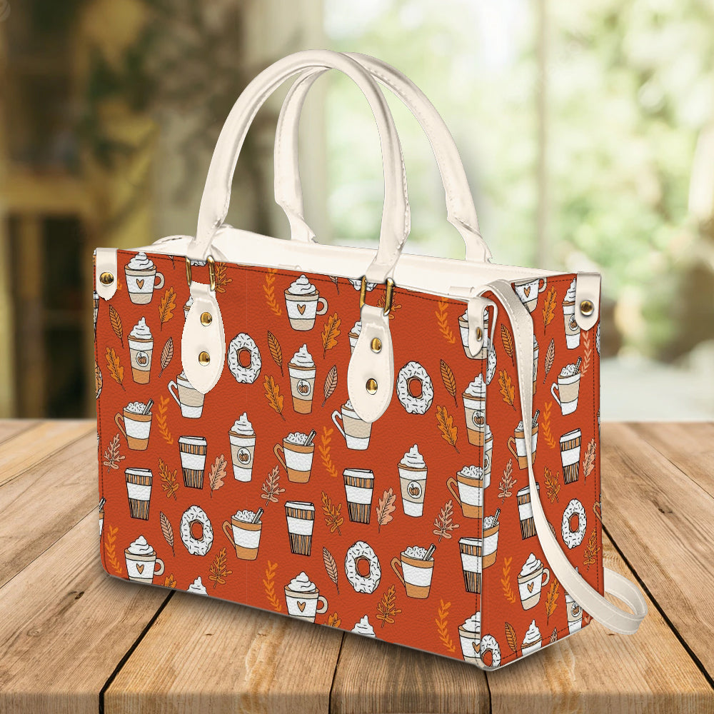 litzzy Personalized Coffee Purse Leather Bag Handbag For Women leather bag   