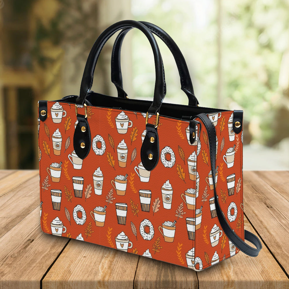 litzzy Personalized Coffee Purse Leather Bag Handbag For Women leather bag   