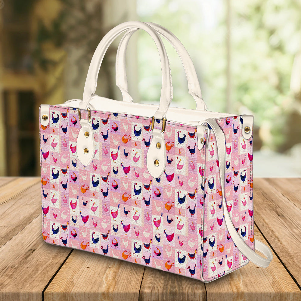 litzzy Personalized Chicken Turkey Purse Leather Bag Handbag For Women leather bag   