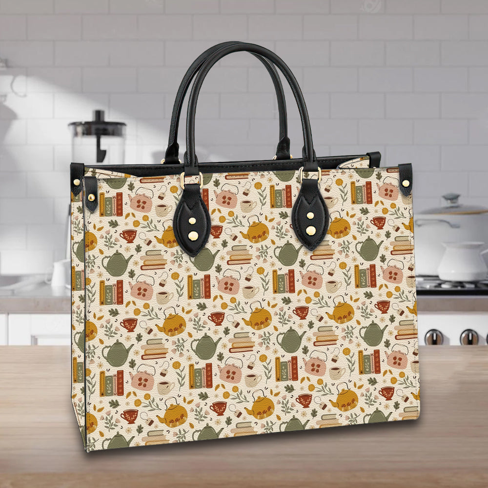 litzzy Personalized Reading Book Purse Leather Bag Handbag For Women leather bag   