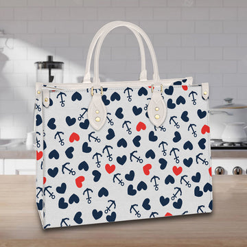 litzzy Personalized Anchor Purse Leather Bag Handbag For Women leather bag   