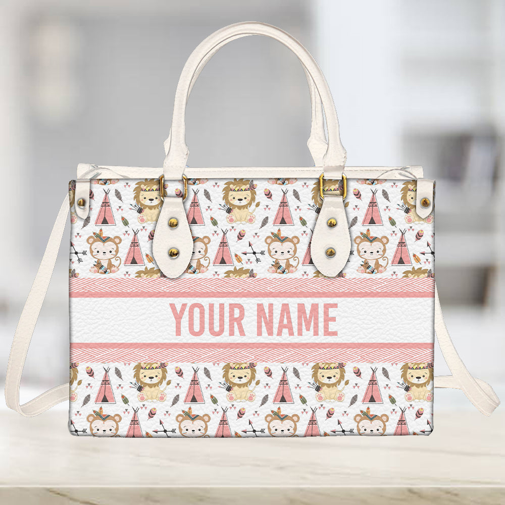 litzzy Personalized Native American Purse Leather Bag Handbag For Women leather bag   