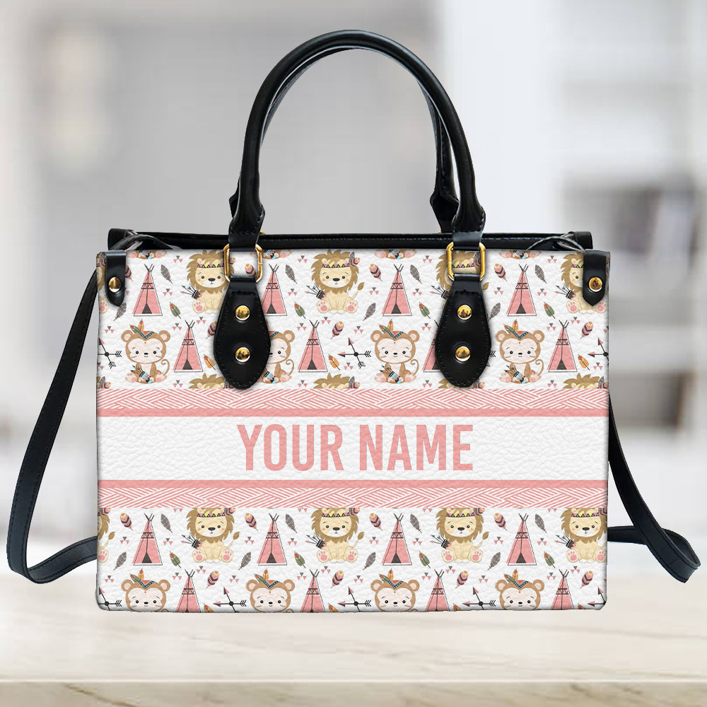 litzzy Personalized Native American Purse Leather Bag Handbag For Women leather bag   