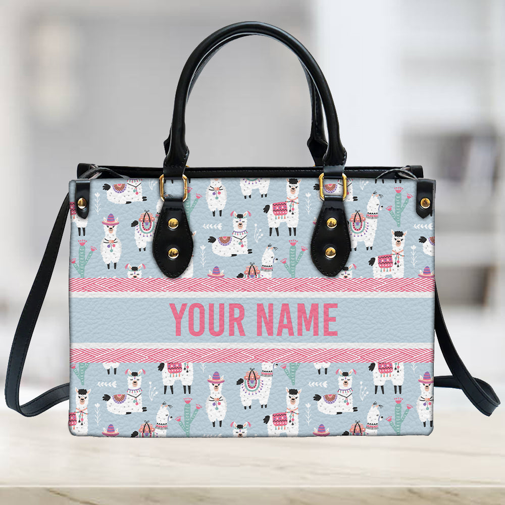 litzzy Personalized Alpalca Purse Leather Bag Handbag For Women leather bag   
