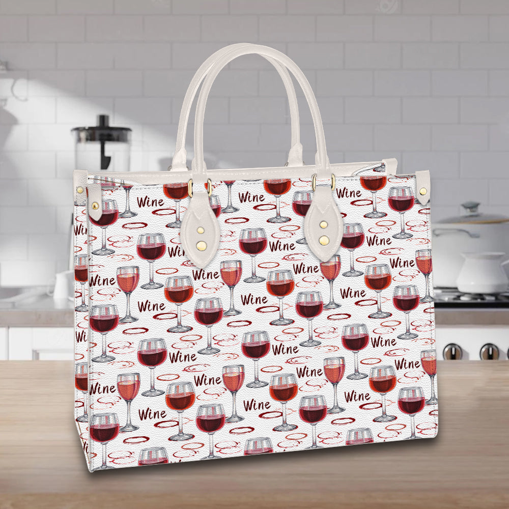 litzzy Personalized Wine Purse Leather Bag Handbag For Women leather bag   