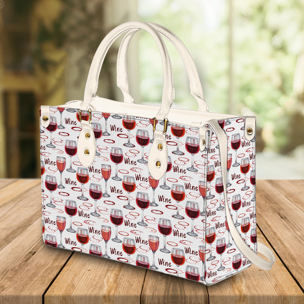 litzzy Personalized Wine Purse Leather Bag Handbag For Women leather bag   