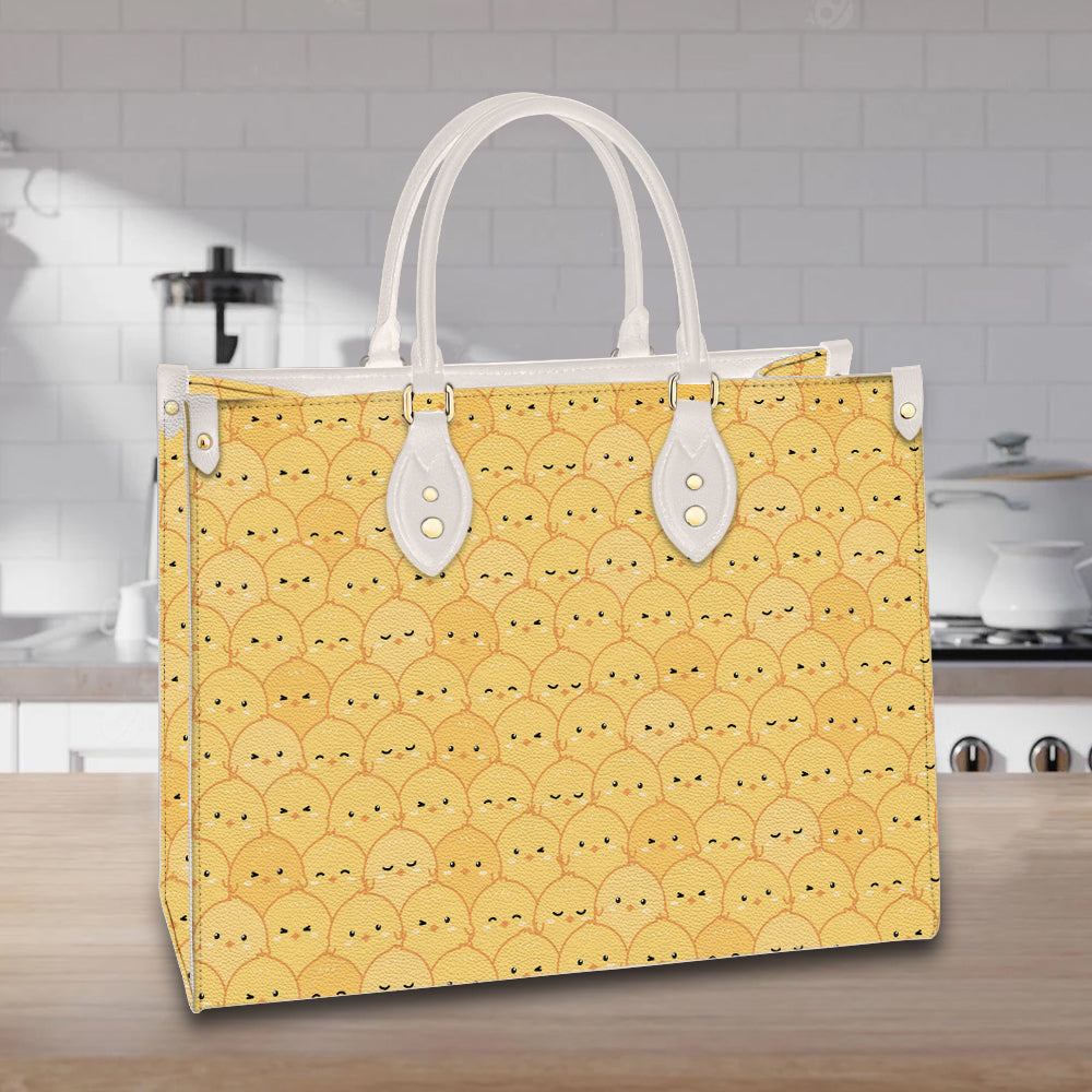litzzy Personalized Cute Chickens Purse Leather Bag Handbag For Women leather bag   