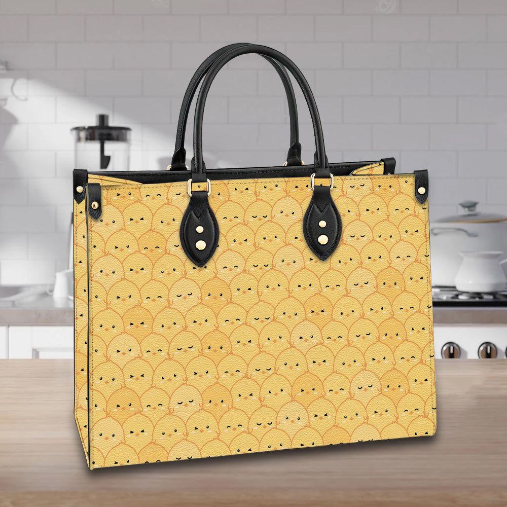 litzzy Personalized Cute Chickens Purse Leather Bag Handbag For Women leather bag   