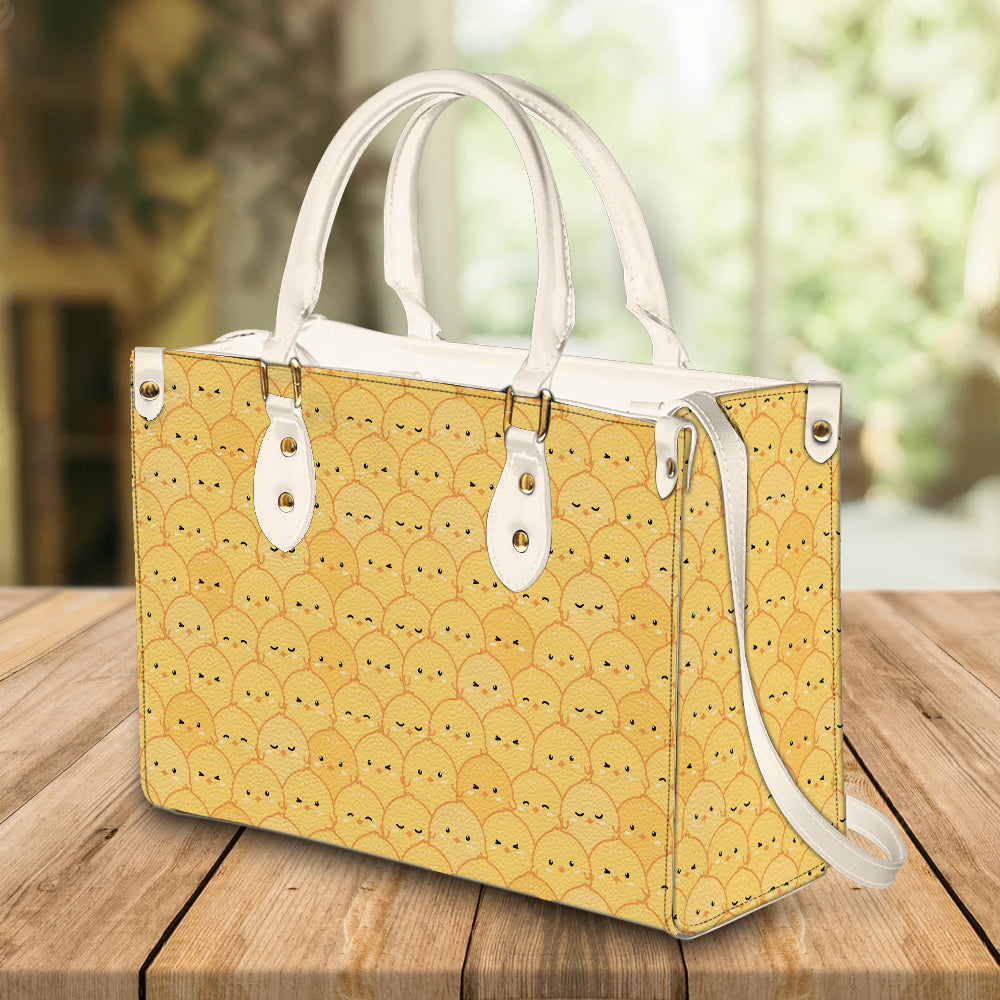 litzzy Personalized Cute Chickens Purse Leather Bag Handbag For Women leather bag   