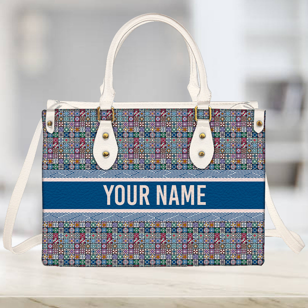 litzzy Personalized Quilting Purse Leather Bag Vintage Handbag For Women leather bag   