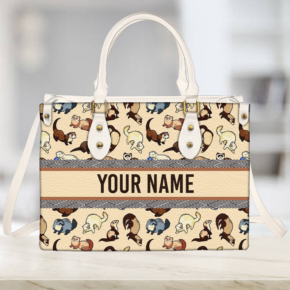 litzzy Personalized Otter Purse Leather Bag Handbag For Women leather bag   
