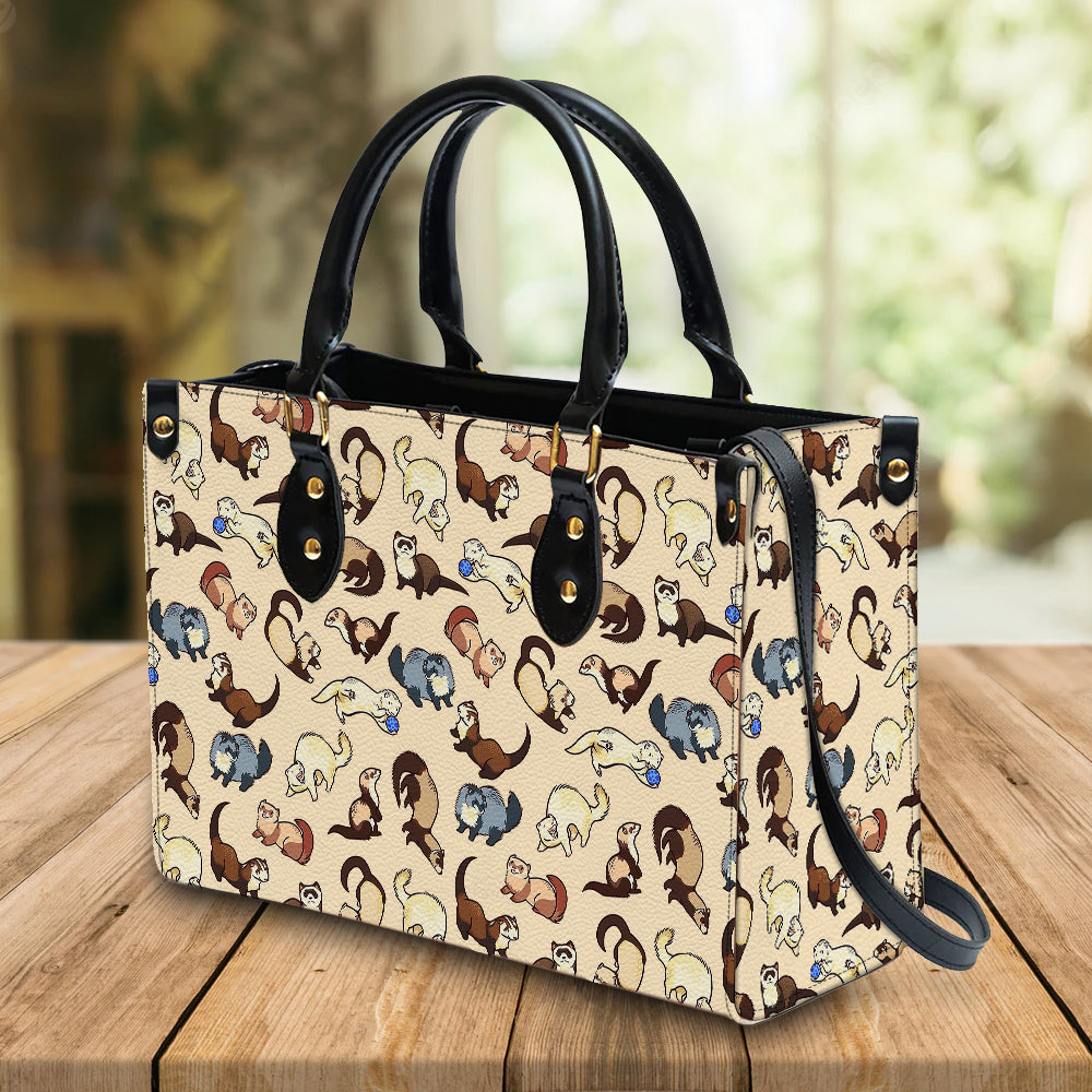 litzzy Personalized Otter Purse Leather Bag Handbag For Women leather bag   