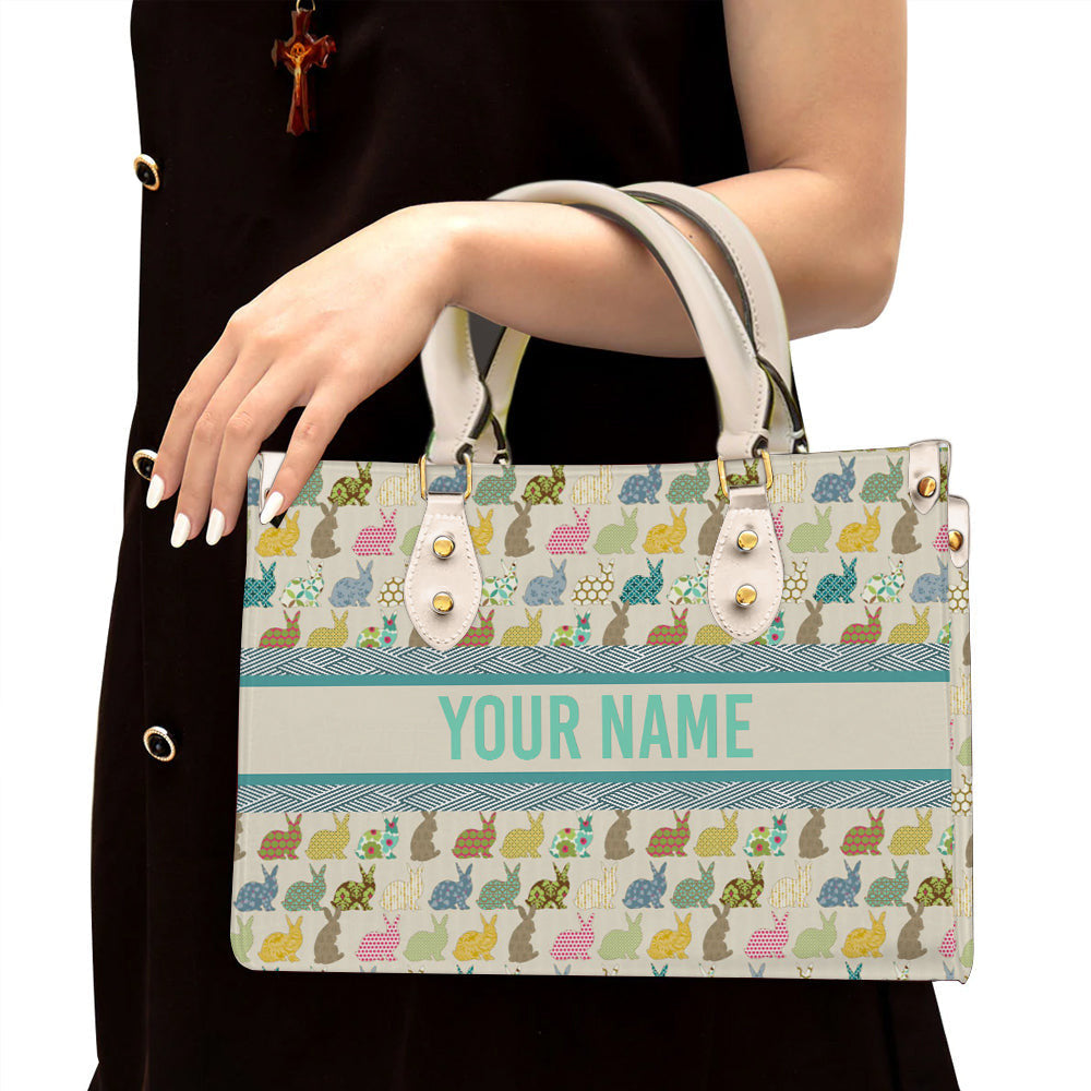 litzzy Personalized Rabbit Purse Leather Bag Handbag For Women leather bag White  