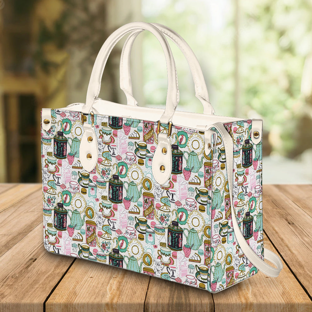 litzzy Personalized Tea Purse Leather Bag Handbag For Women leather bag   