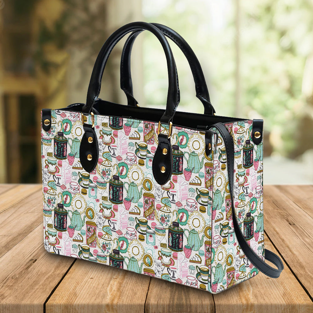 litzzy Personalized Tea Purse Leather Bag Handbag For Women leather bag   