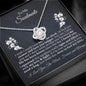 litzzy To My Beautiful Soulmate Necklace - Love Knot Necklace - Romantic Gifts For My Wife, Girlfriend Jewelry   