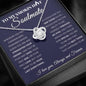 litzzy To My Smokin Hot Soulmate Necklace - Wife Gifts From Husband - To My Wife Necklace, Girlfriend Gifts Jewelry Love Knot Necklace Standard Box 