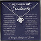 litzzy To My Smokin Hot Soulmate Necklace - Wife Gifts From Husband - To My Wife Necklace, Girlfriend Gifts Jewelry   