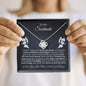 litzzy To My Beautiful Soulmate Necklace - Love Knot Necklace - Romantic Gifts For My Wife, Girlfriend Jewelry   