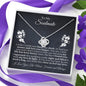 litzzy To My Beautiful Soulmate Necklace - Love Knot Necklace - Romantic Gifts For My Wife, Girlfriend Jewelry   