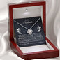 litzzy To My Beautiful Soulmate Necklace - Love Knot Necklace - Romantic Gifts For My Wife, Girlfriend Jewelry   