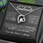 litzzy To My Beautiful Soulmate - Litzzy Forever Love Necklace - Gift for Wife, Girlfriend, Anniversary Gift, Birthday Gift for Soulmate Jewelry   