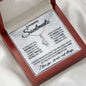 litzzy To My Beautiful Soulmate - I Love You Necklace - Gift for Wife, Girlfriend, Anniversary Gift, Birthday Gifts Jewelry   
