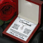 litzzy To My Beautiful Soulmate - I Love You Necklace - Gift for Wife, Girlfriend, Anniversary Gift, Birthday Gifts Jewelry   