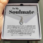 litzzy To My Soulmate - My Love, My Life - Necklace Gift For Wife , Girlfriend Jewelry   
