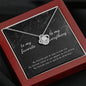 litzzy To My Favorite - To My Everything Love Knot Necklace - Necklace Gift For Wife, Girlfriend Jewelry   