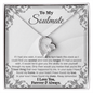 litzzy To My Soulmate - Forever Love Necklace I Love You Forever And Always - Gift For Her, For Wife Valentine's Day Gifts Jewelry   