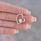 litzzy To My Beautiful Soulmate - Forever Love Necklace I Love You Forever And Always  - Gift for Wife, Girlfriend, Valentine's Gift For Soulmate Jewelry   