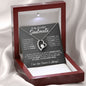 litzzy To My Beautiful Soulmate - Forever Love Necklace I Love You Forever And Always  - Gift for Wife, Girlfriend, Valentine's Gift For Soulmate Jewelry   