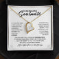 litzzy To My Beautiful Soulmate - Forever Love Necklace I Love You Forever And Always  - In Your Eyes I Have Found My Home - Gift for Wife, Girlfriend Jewelry   
