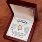 litzzy To My Beautiful Soulmate - Forever Love Necklace I Love You Forever And Always  - In Your Eyes I Have Found My Home - Gift for Wife, Girlfriend Jewelry LOVE KNOT NECKLACE 18K YELLOW GOLD MAHOGANY LUXURY BOX 
