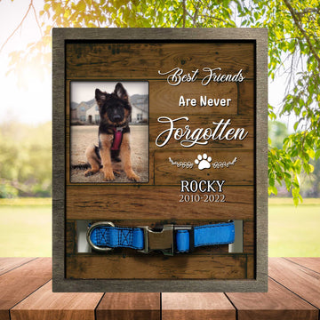 litzzy Picture Frame Pet Sympathy Gifts For Dogs, Memorial Table Decoration For Pet Lovers Pet Picture Frame Style 1 8.7 x 10.6 