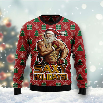 litzzy Saxy Holidays HT101304 Ugly Christmas Sweater -  Best Gift For Christmas, Noel Malalan - Christmas Signature sweater   