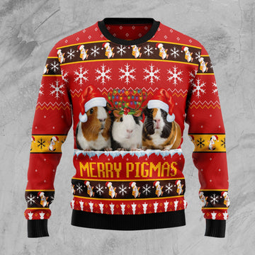 litzzy Guniea Pigmas D2610 Ugly Christmas Sweater -  Best Gift For Christmas, Noel Malalan - Christmas Signature sweater   