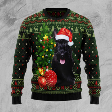 litzzy Scottish Terrier Cute Christmas D2610 Ugly Christmas Sweater -  Best Gift For Christmas, Noel Malalan - Christmas Signature sweater   