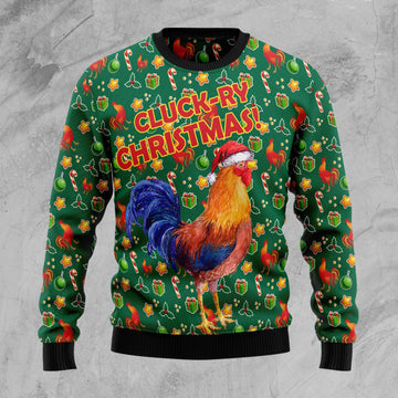litzzy Cluck-ry Christmas Ugly Christmas Sweater -  Best Gift For Christmas, Noel Malalan - Christmas Signature sweater   
