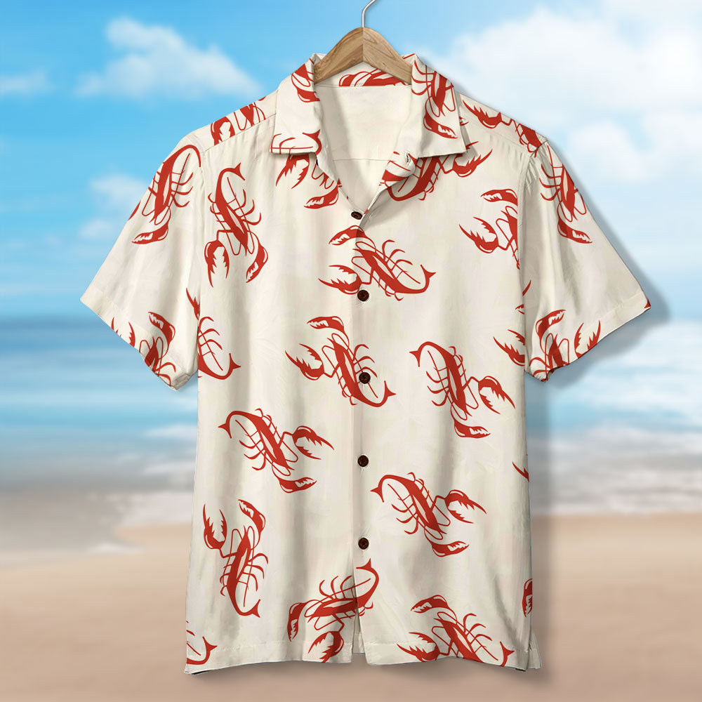 litzzy Crawfish Hawaiian Shirt - Summer Gift Hawaiian Shirt For Men, Woman, Litzzy Aloha Shirt Hawaiian Shirt   