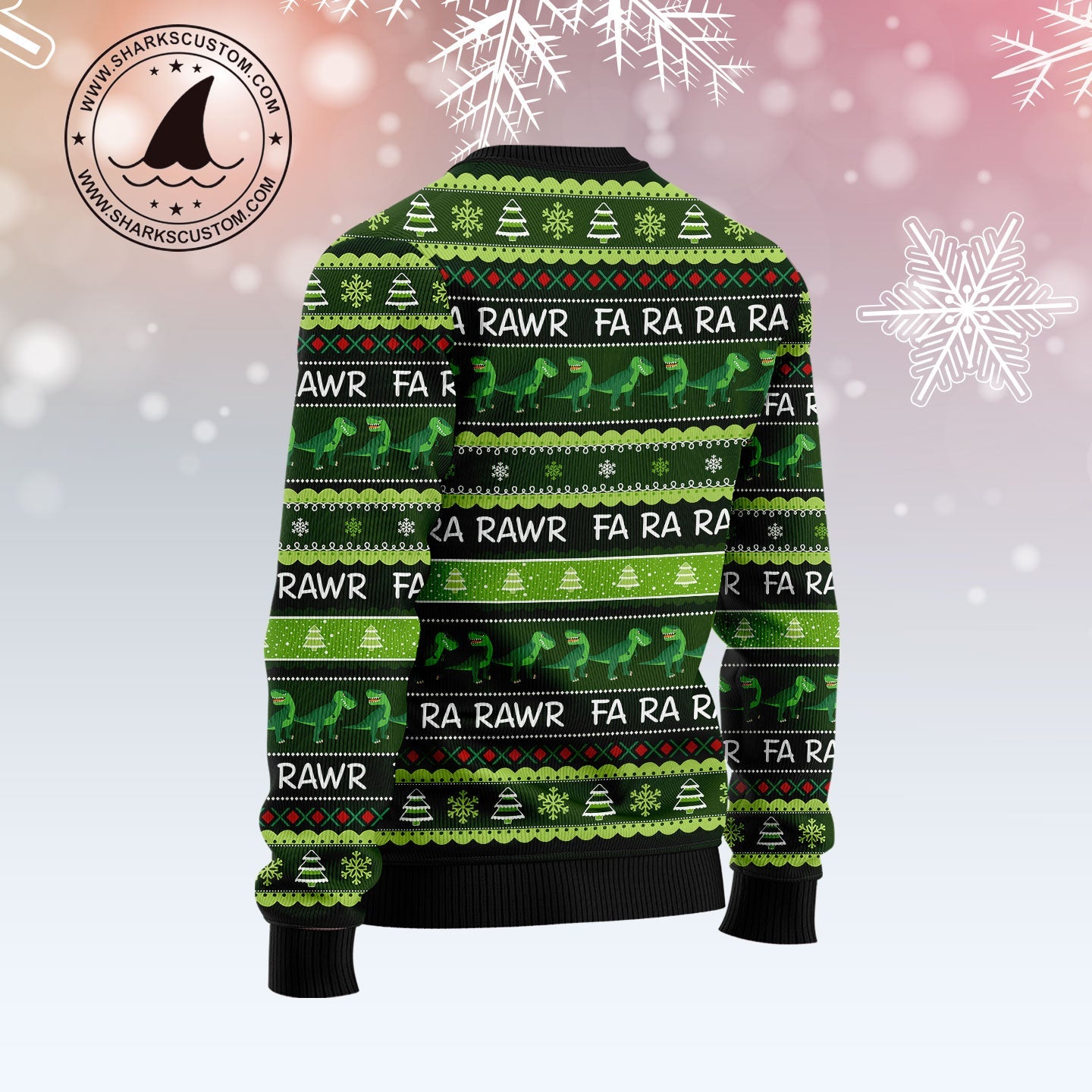 litzzy Dinosaur Gift Farararawr TY0211 Ugly Christmas Sweater -  Best Gift For Christmas, Noel Malalan - Christmas Signature sweater   