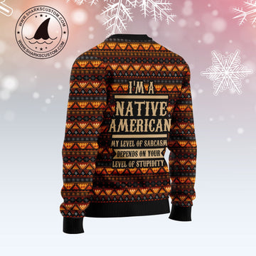 litzzy Native Feather TY0311 Ugly Christmas Sweater -  Best Gift For Christmas, Noel Malalan - Christmas Signature sweater   