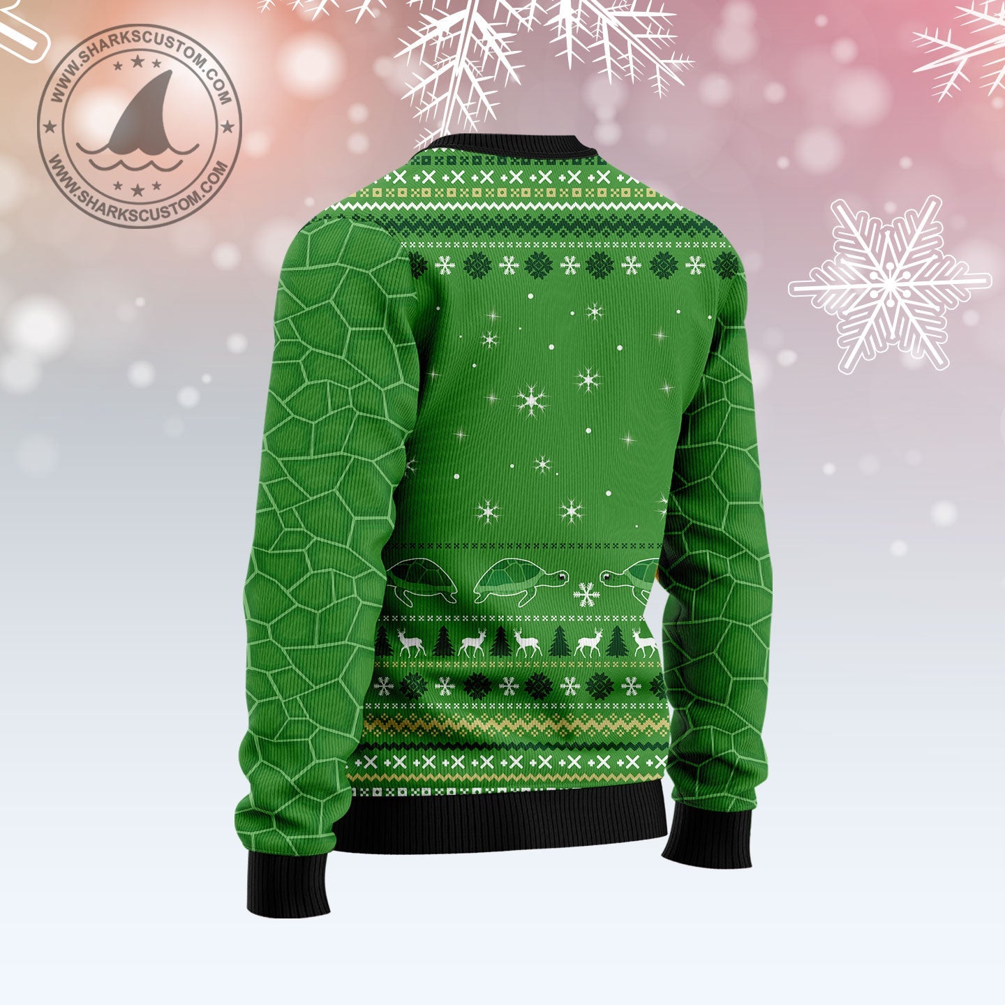 litzzy Turtle Christmas Tree T0311 Ugly Christmas Sweater -  Best Gift For Christmas, Noel Malalan - Christmas Signature sweater   