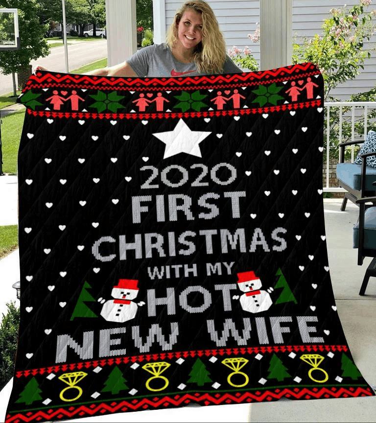 litzzy 2020 First Christmas CLM19120001S Sherpa Fleece Blanket Sherpa Fleece Blanket   