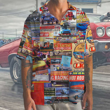 litzzy Drag Racing Magazine Hawaiian Shirt, Aloha Shirt Hawaiian Shirt For Men, Woman, Litzzy Aloha Shirt Hawaiian Shirt   
