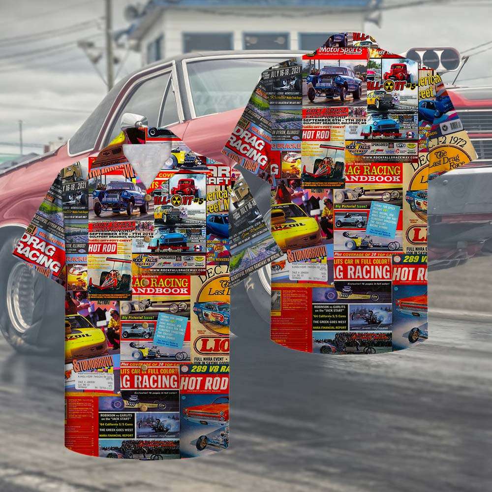 litzzy Drag Racing Magazine Hawaiian Shirt, Aloha Shirt Hawaiian Shirt For Men, Woman, Litzzy Aloha Shirt Hawaiian Shirt   