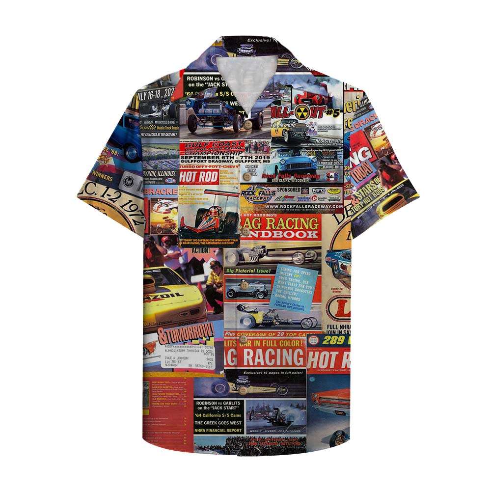 litzzy Drag Racing Magazine Hawaiian Shirt, Aloha Shirt Hawaiian Shirt For Men, Woman, Litzzy Aloha Shirt Hawaiian Shirt   